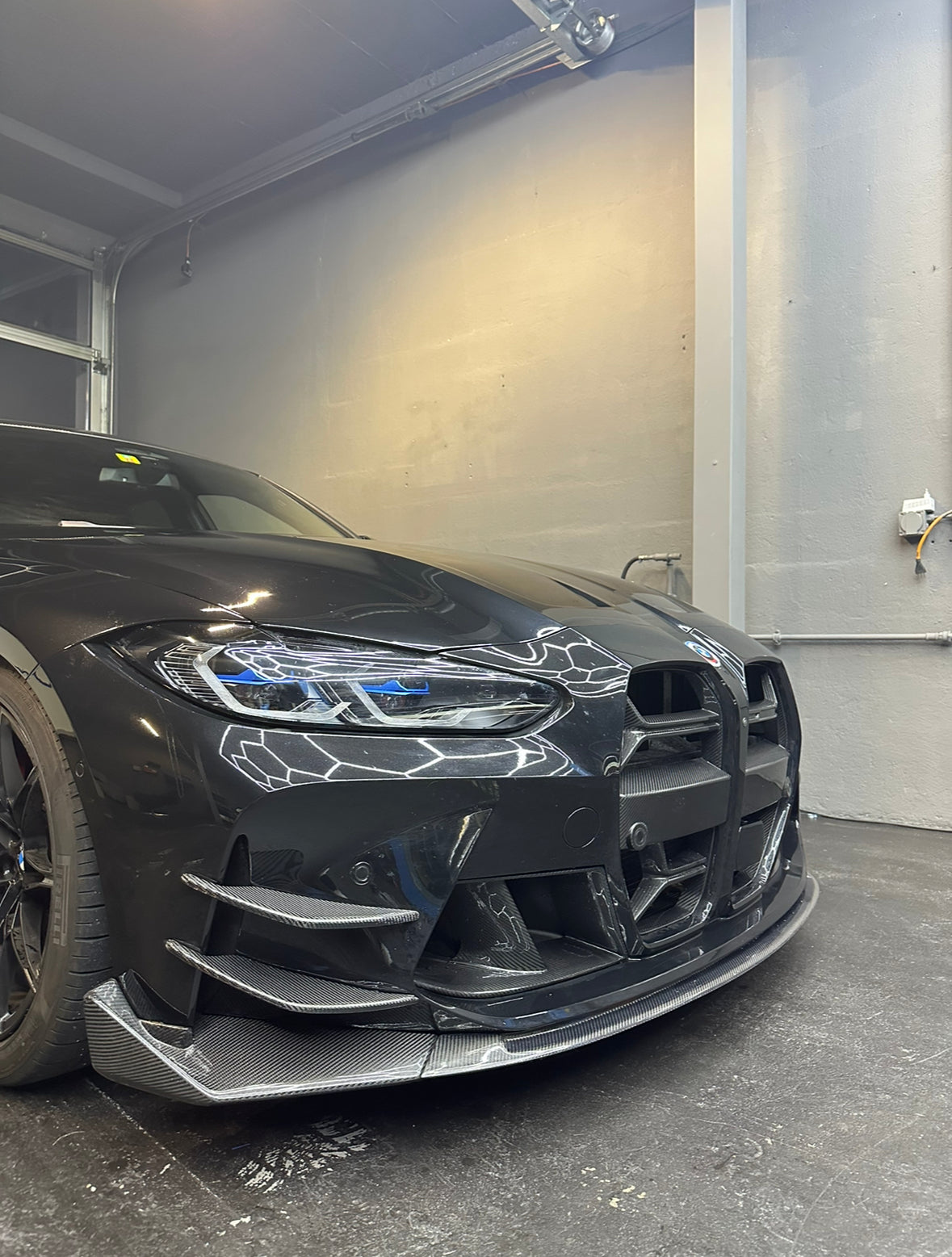 BMW M3/M4 G8x CSL-Style Carbon Frontlippe