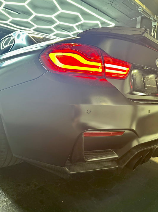 BMW M3/M4 F8X LMB-Style Carbon Heckflaps