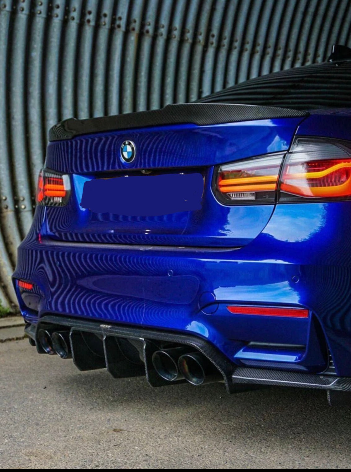 Kopie von BMW M3 F80/F30 P-Style Hecklippe