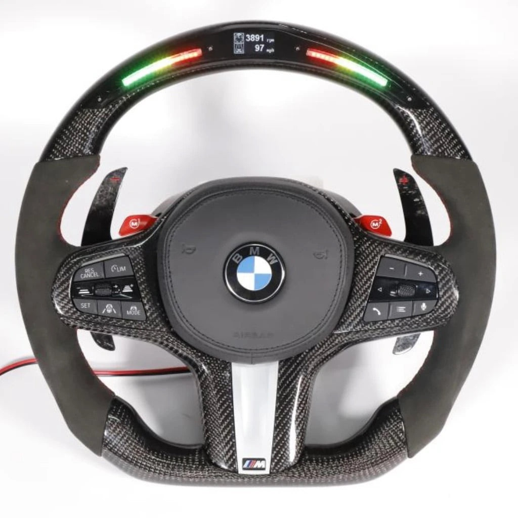 BMW G-Serie Lenkrad Carbon & LED