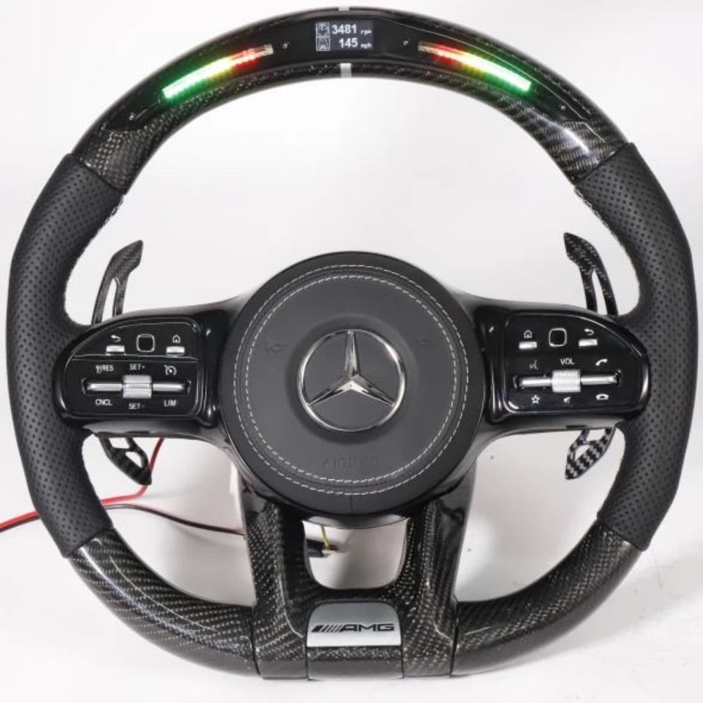 Mercedes-Benz Lenkrad 2019-2023 Carbon & LED