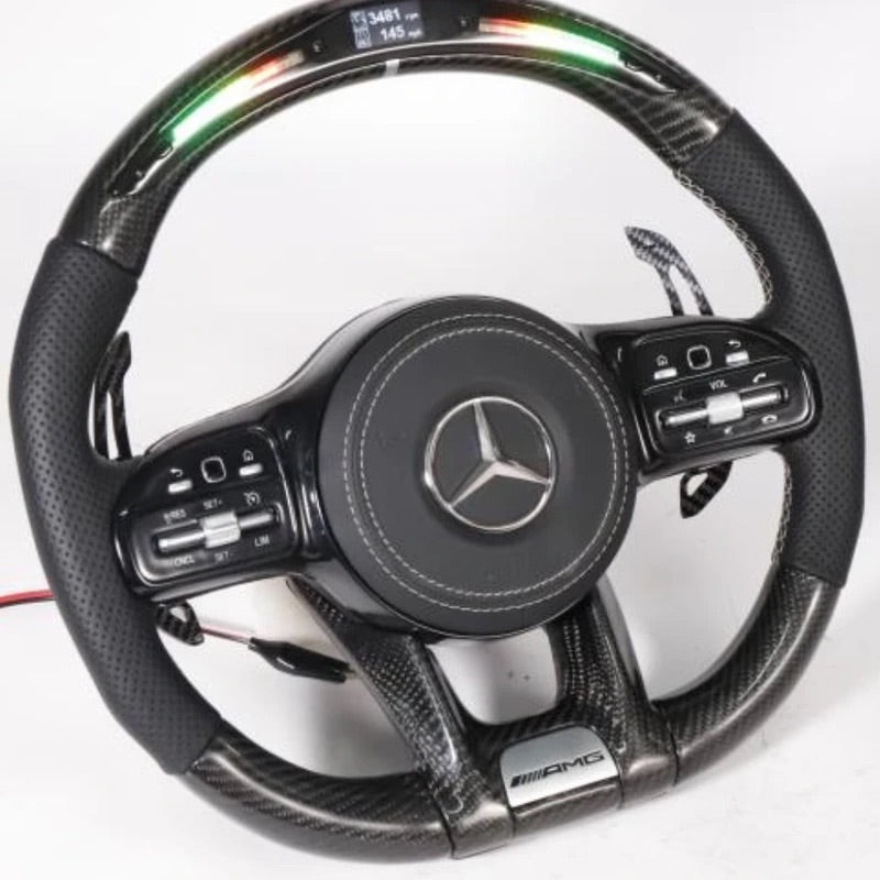 Mercedes-Benz Lenkrad 2019-2023 Carbon & LED