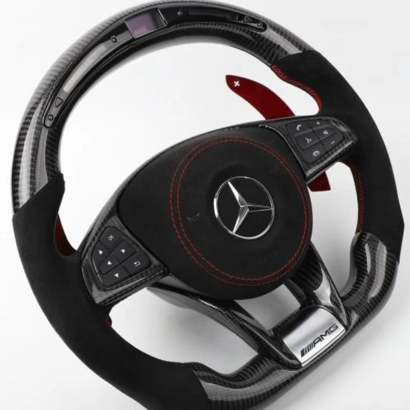 Mercedes-Benz Lenkrad 2015-2019 Carbon & LED