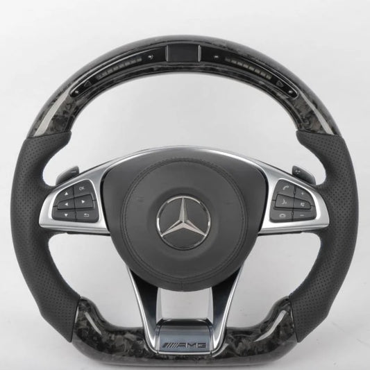 Mercedes-Benz Lenkrad 2015-2019 Forged-Carbon & LED